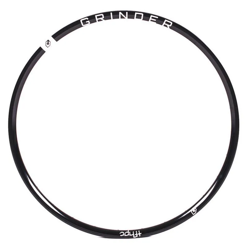 tfhpc Grinder 700c Tubeless Fälg 24 Mm, Black, 700 - 28" 28H