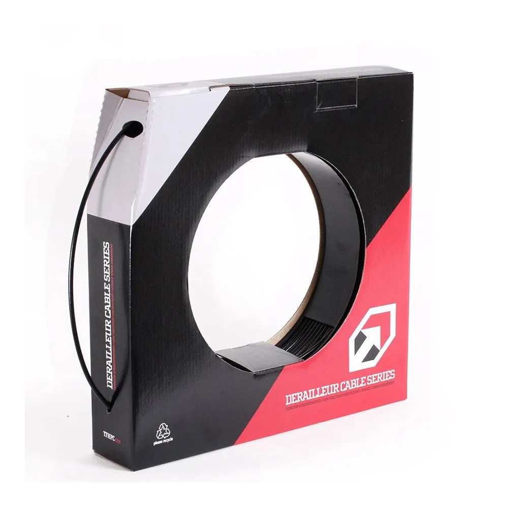 tfhpc Lubricated Växelvajerhölje För Cykel 50 M, Black, 4mm tfhpc Lubricated Växelvajerhölje För Cykel 50 M, Black, 4mm