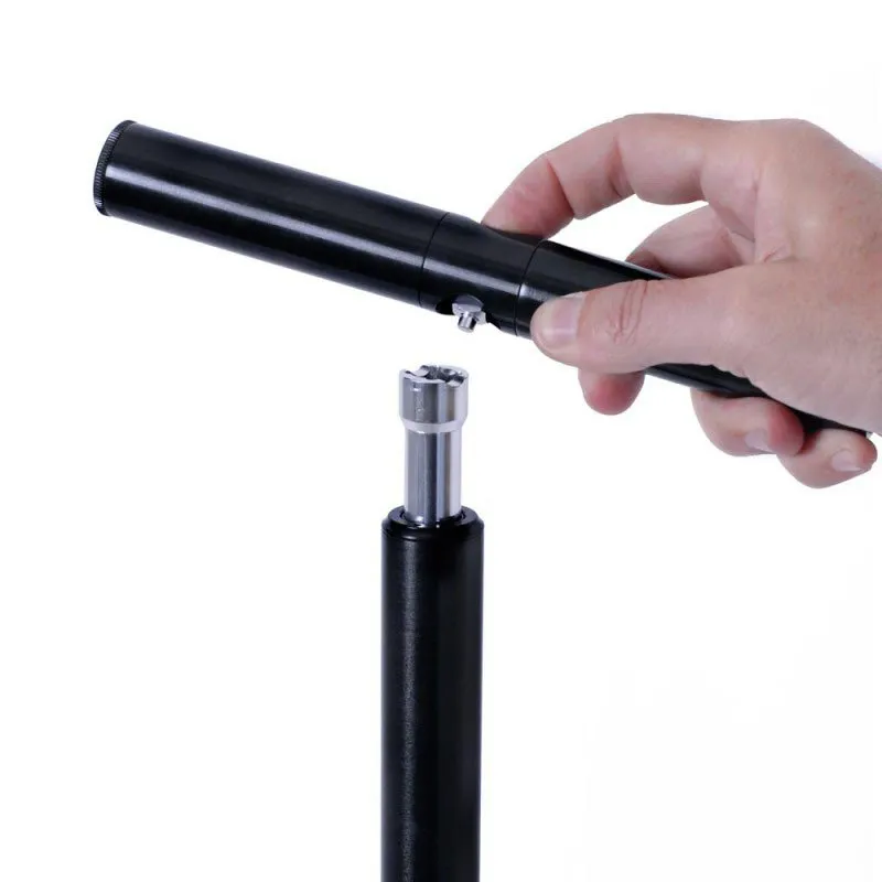 tfhpc Travel Aluminium Cykelpump, Black, One Size tfhpc Travel Aluminium Cykelpump, Black, One Size