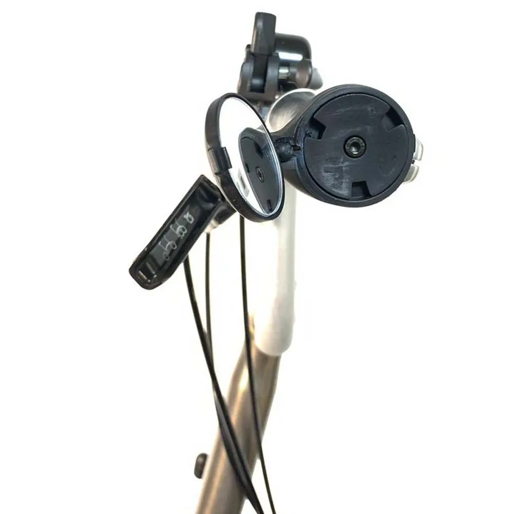 THE BEAM Corky Urban Backspegel, Black / mirror, One Size