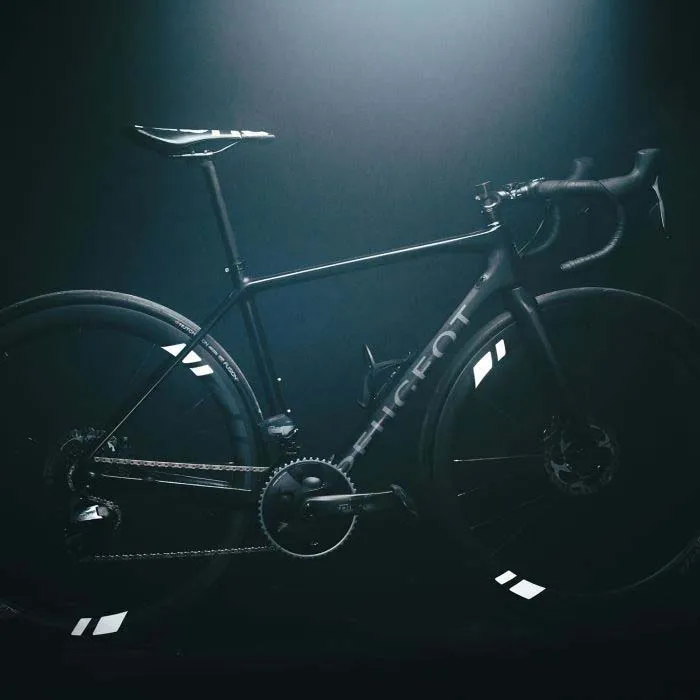 THE BEAM Flash 2.0 Hjulreflektor, Black / rainbow, One Size