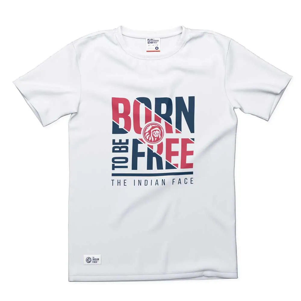 The Indian Face Born To Be Free T-shirt Med Korta ärmar