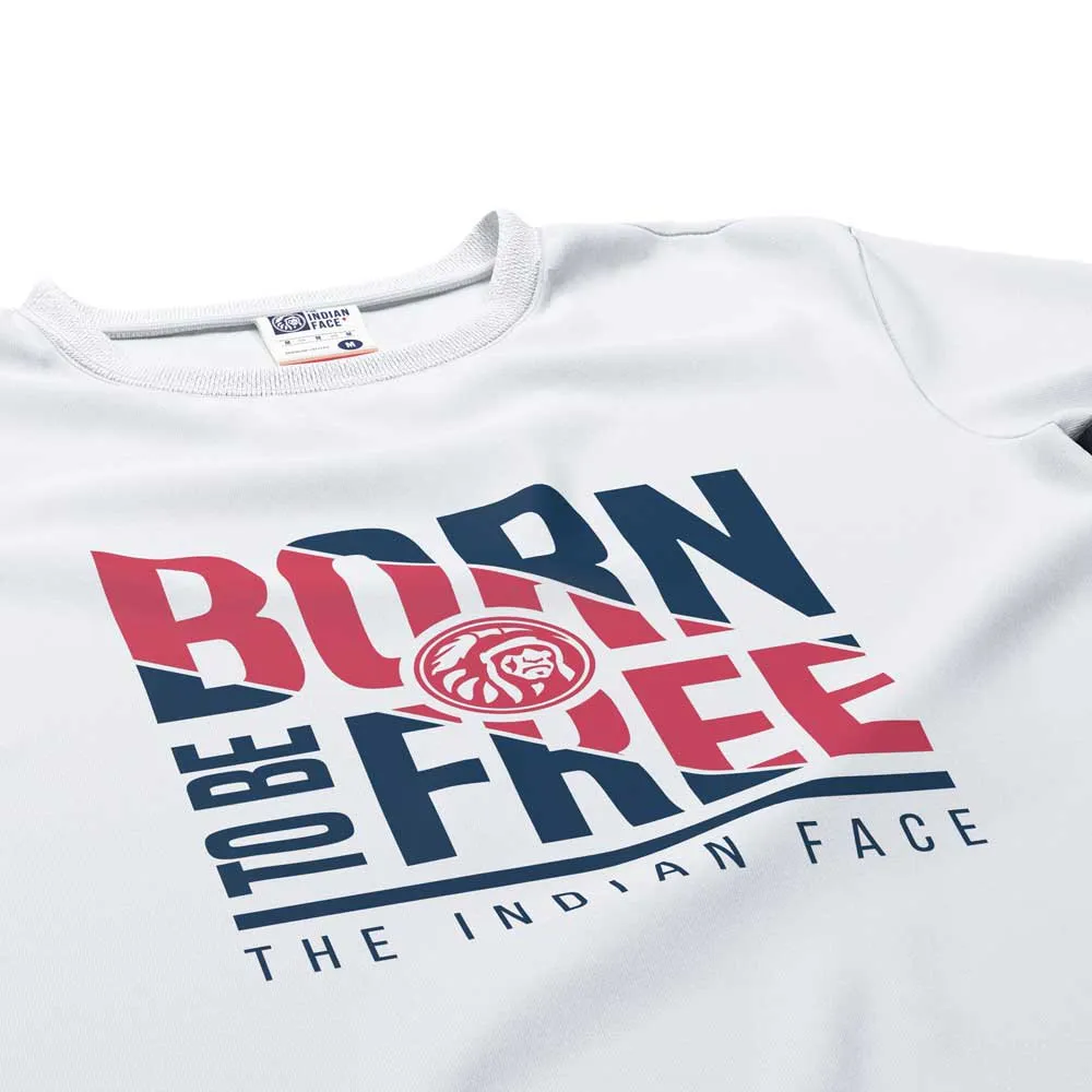 The Indian Face Born To Be Free T-shirt Med Korta ärmar