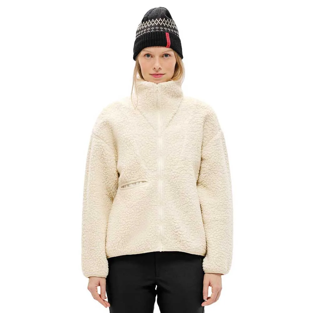 The Mountain Studio Soft Wool Pile Fleecejacka Med Dragkedja