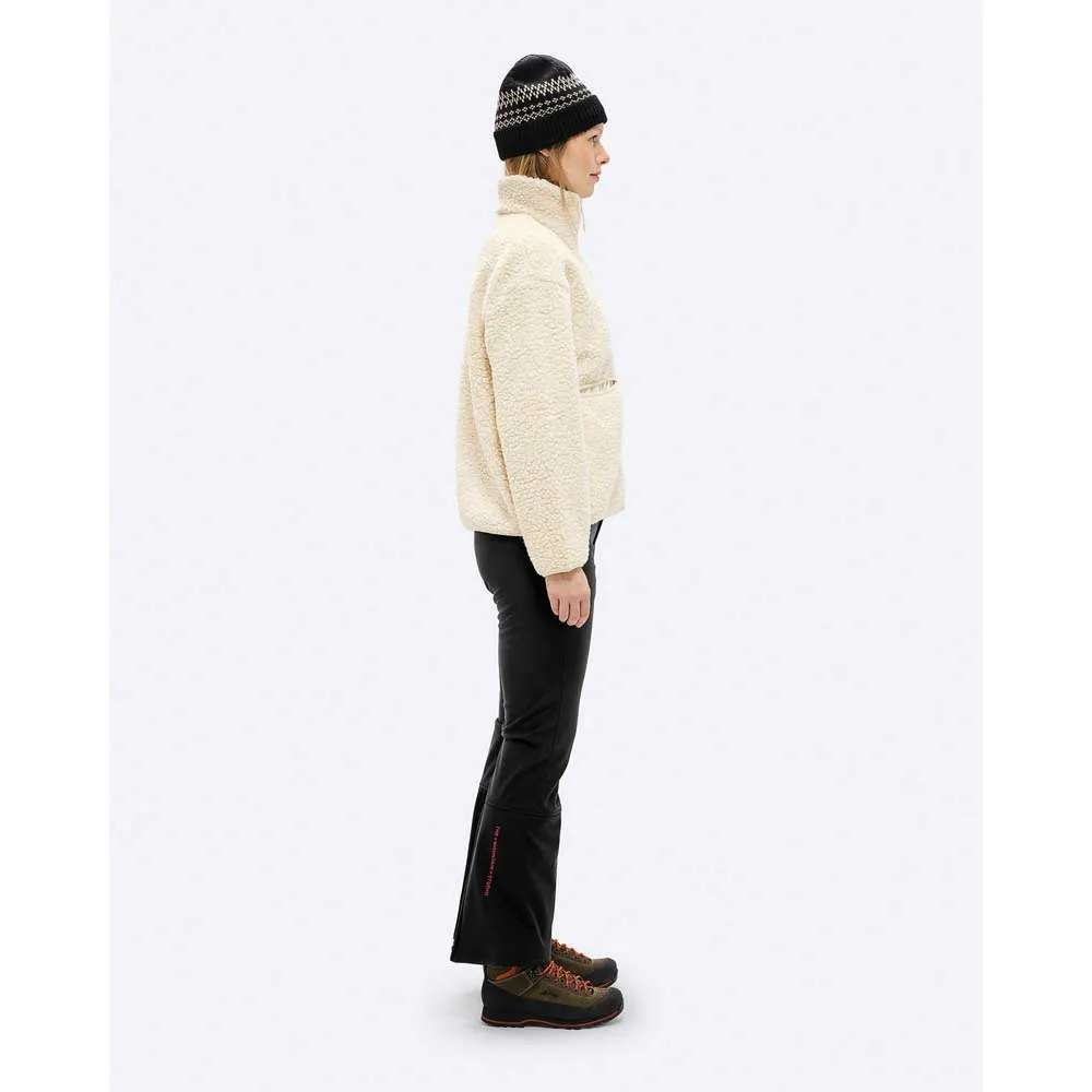 The Mountain Studio Soft Wool Pile Fleecejacka Med Dragkedja