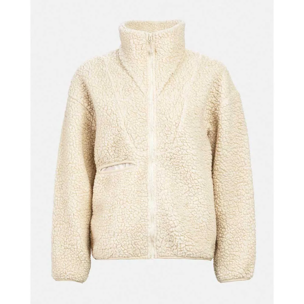 The Mountain Studio Soft Wool Pile Fleecejacka Med Dragkedja