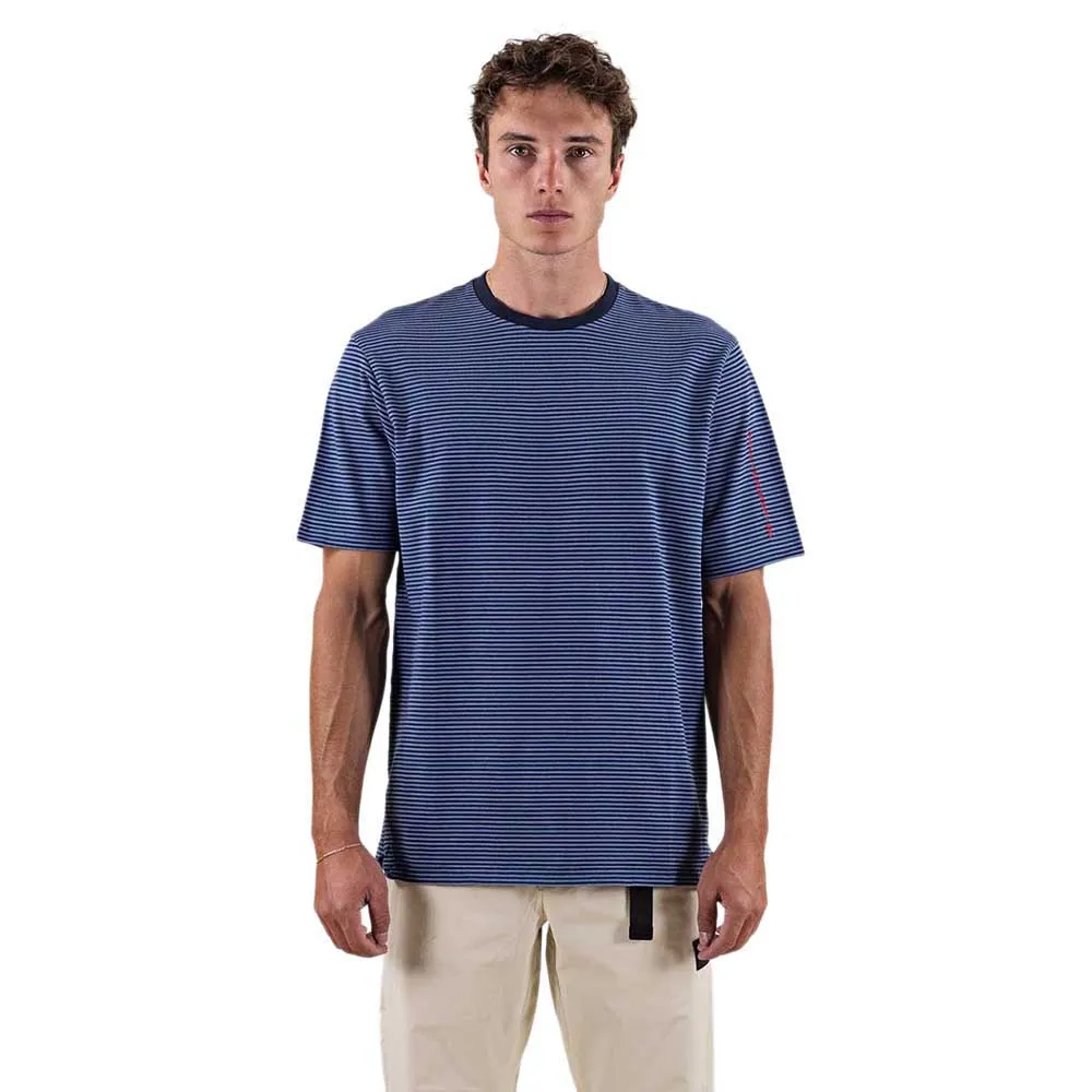 The Mountain Studio Stripe Cotton T-shirt Med Korta ärmar