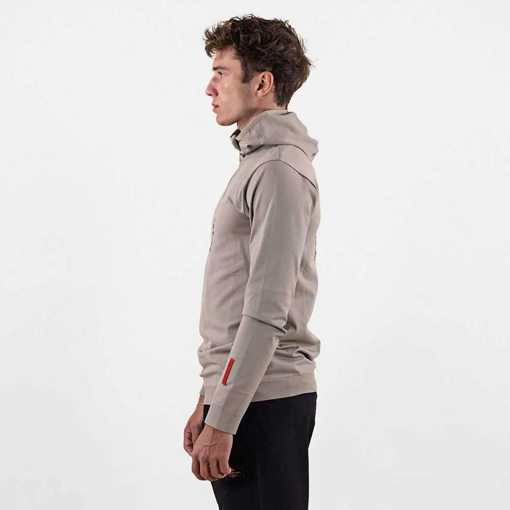 The Mountain Studio Tecno Fleecejacka Med Huva The Mountain Studio Tecno Fleecejacka Med Huva