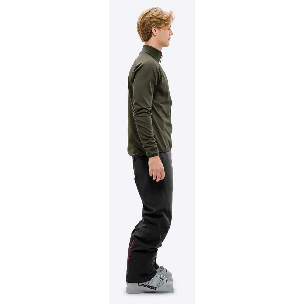 The Mountain Studio Tecno Grid T-neck Fleecejacka Med Dragkedja