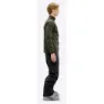 The Mountain Studio Tecno Grid T-neck Fleecejacka Med Dragkedja