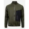 The Mountain Studio Tecno Grid T-neck Fleecejacka Med Dragkedja