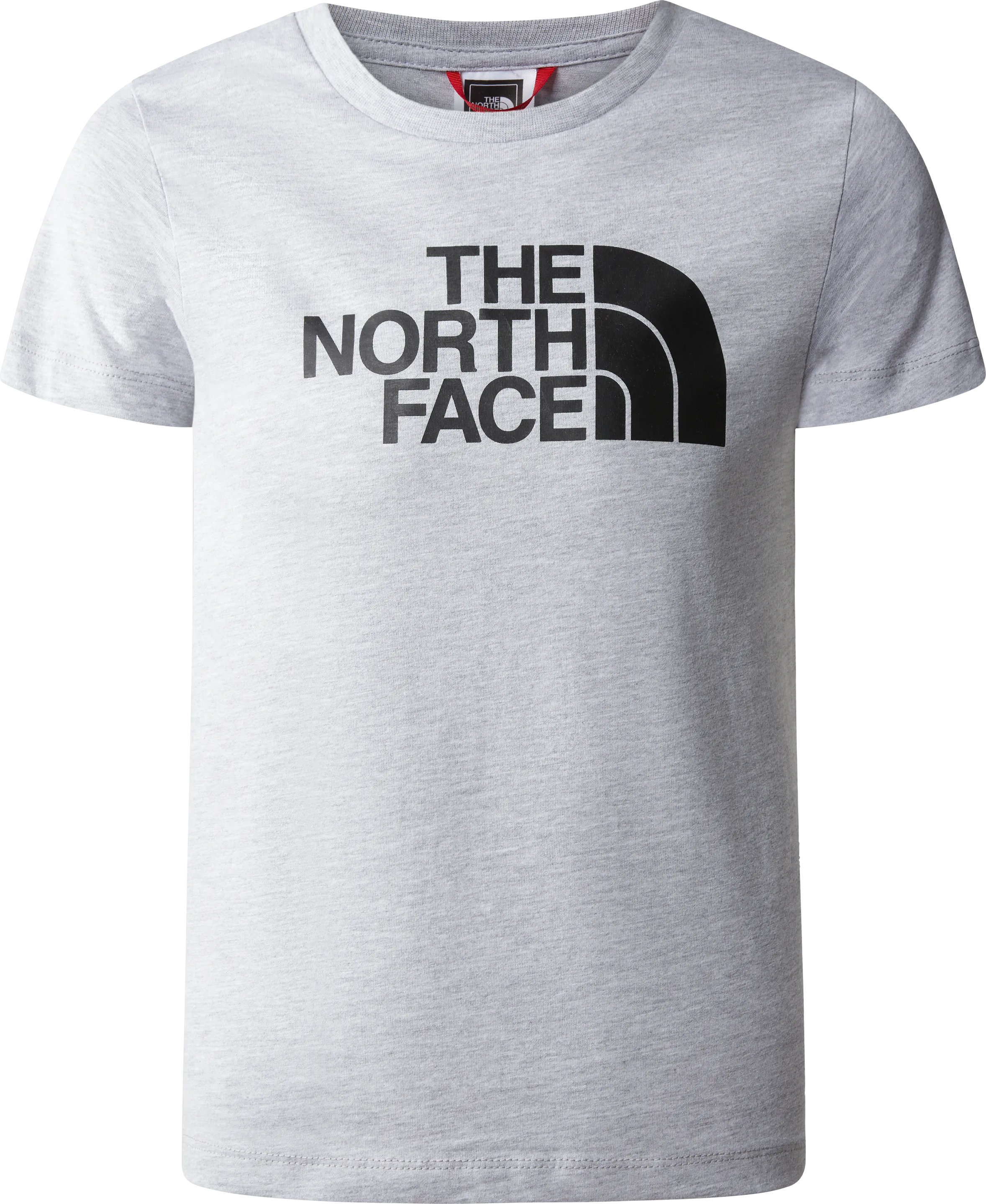 The North Face Boys' Short Sleeve Easy Tee, Tnf light grey heather, S The North Face Boys' Short Sleeve Easy Tee, Tnf light grey heather, S