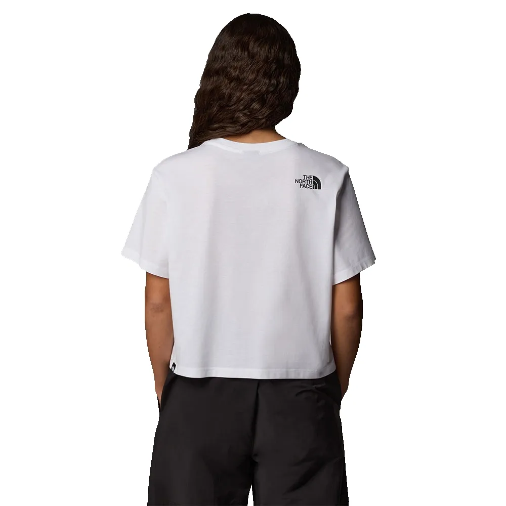The North Face Easy Logo Cropped T-shirt Med Korta ärmar
