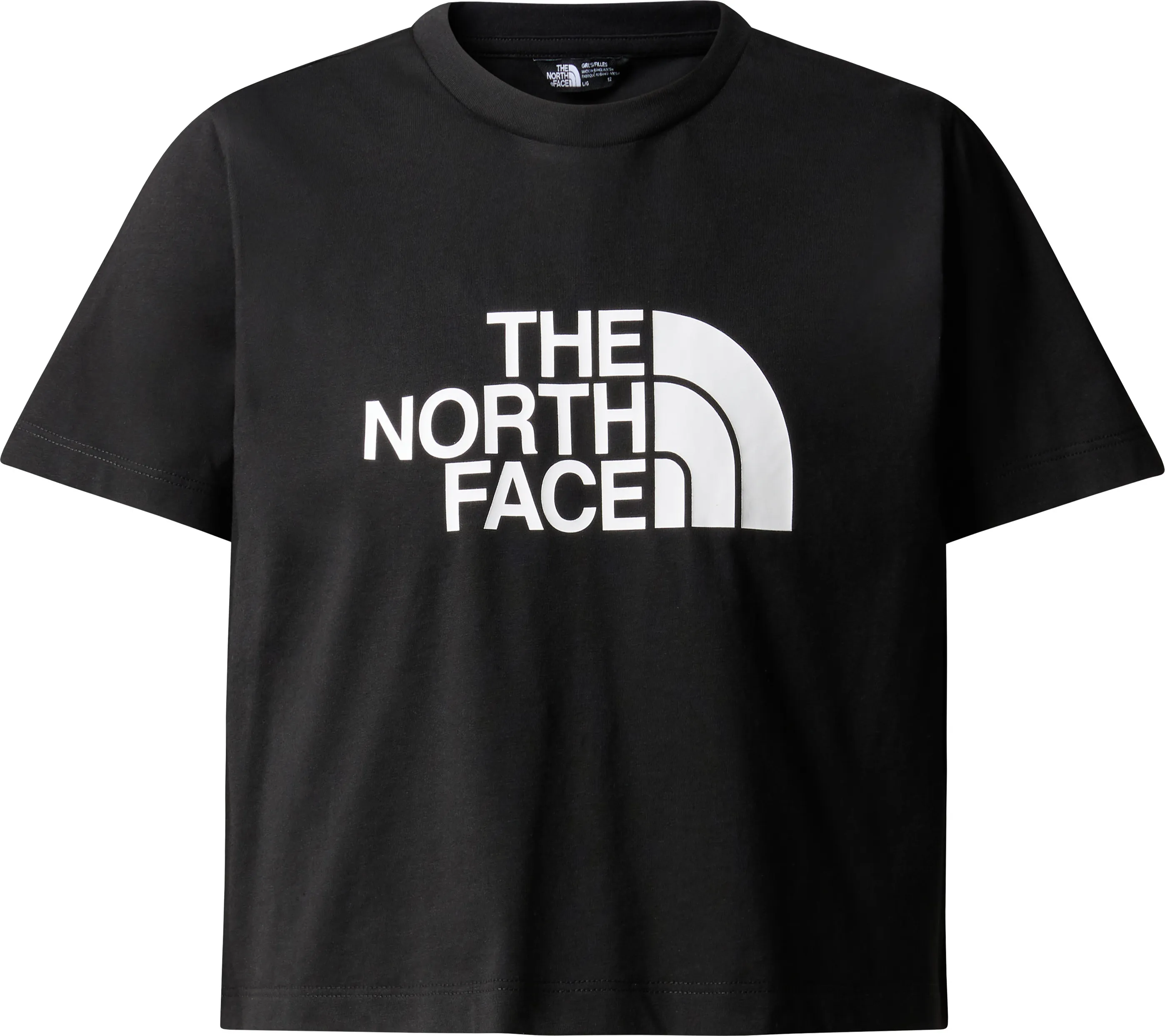 The North Face Girls' Cropped Easy T-Shirt The North Face Girls' Cropped Easy T-Shirt