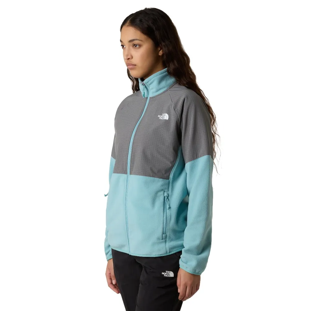 The North Face Glacier Fleecejacka Med Dragkedja