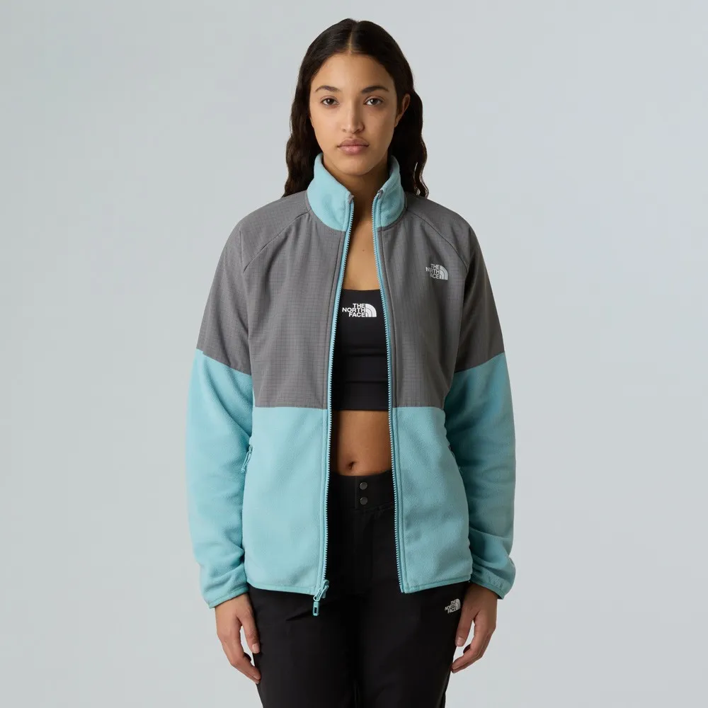 The North Face Glacier Fleecejacka Med Dragkedja