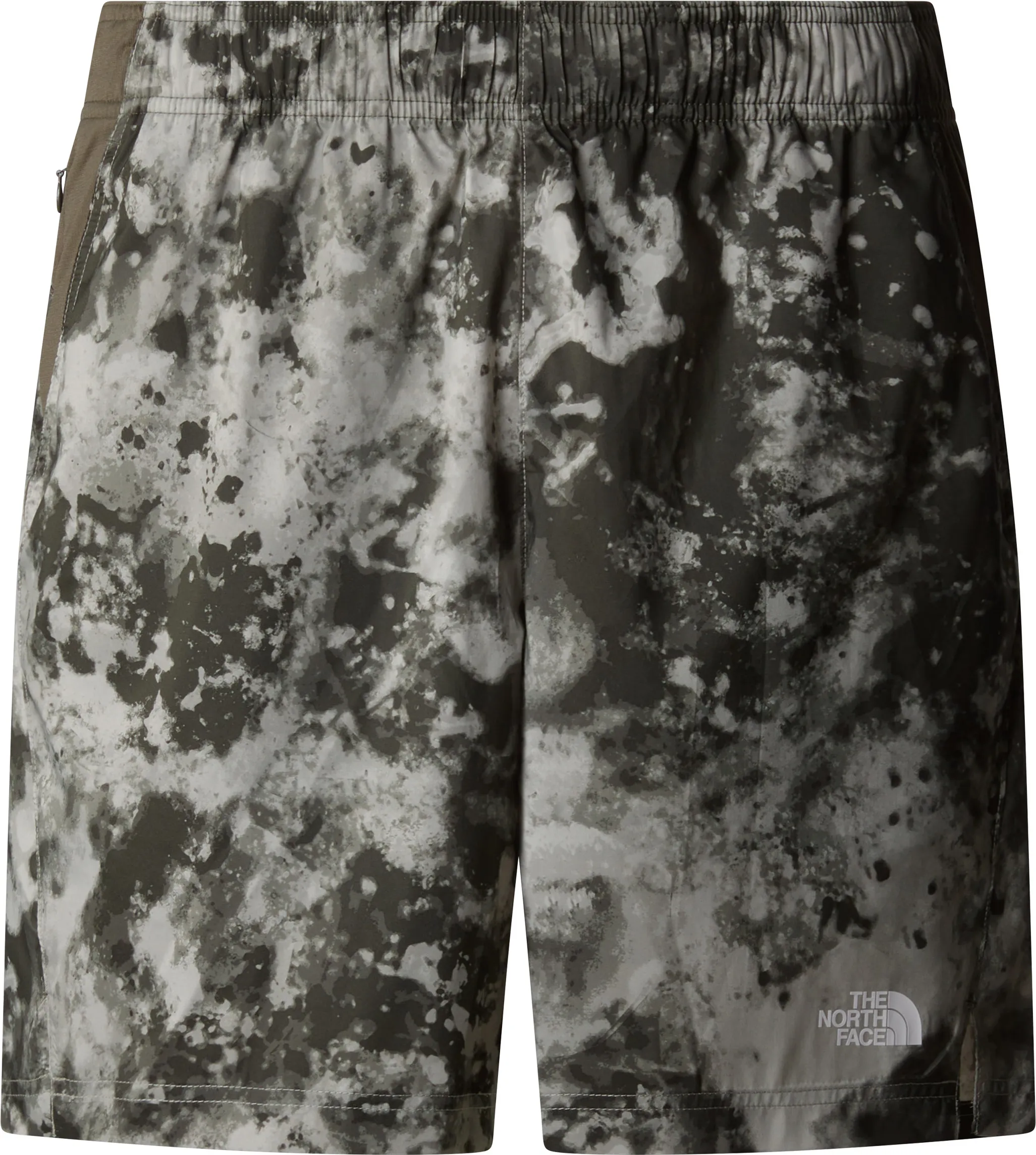 The North Face Men's 24/7 Printed Shorts, Clay Grey Micro Halfdom The North Face Men's 24/7 Printed Shorts, Clay Grey Micro Halfdom