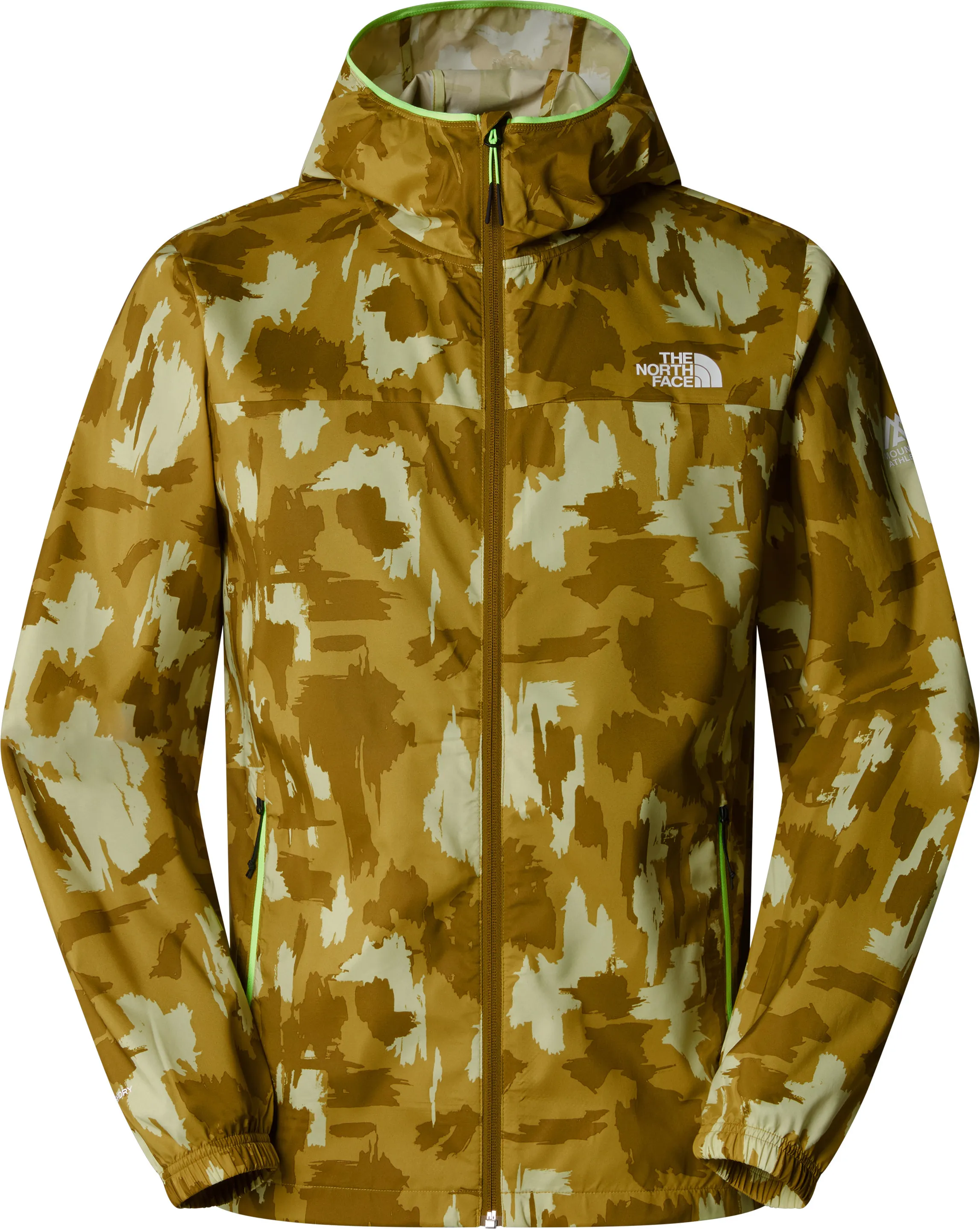 The North Face Men's Mountain Athletics Printed Hooded Wind Jacket