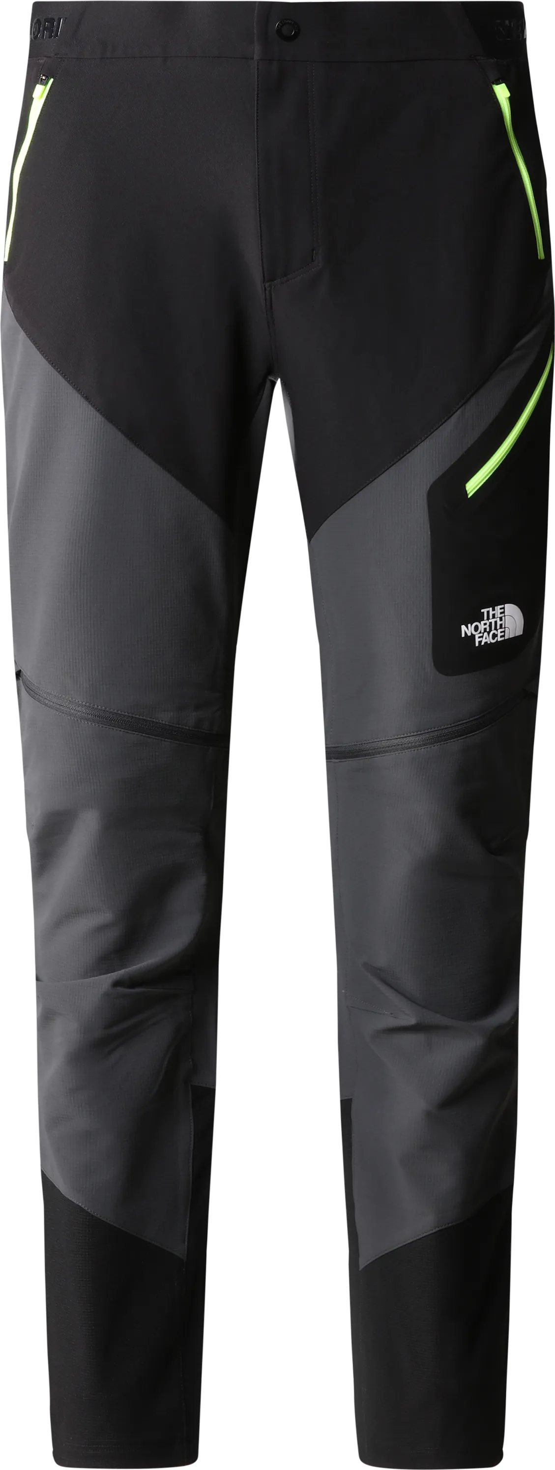The North Face Men's Stolemberg Alpine Convertible Slim Tapered Pant, TNFBLK/ASPHALTGREY/TNFBLK