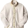 The North Face Women's Cragmont Fleece Jacket, GARDENIA WHITE/GRAVEL