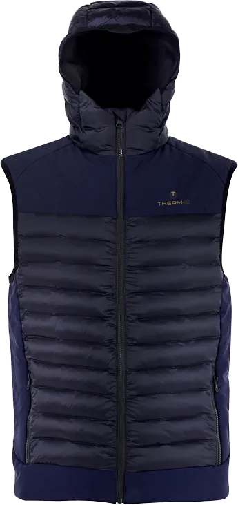 therm-ic Men's Power Vest Urban, Dark Blue therm-ic Men's Power Vest Urban, Dark Blue