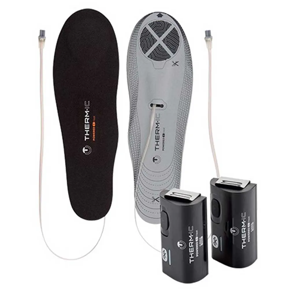 therm-ic Set Heat Flat Heated +c-pack 1300b Bluetooth Batteries Sulor, Black / grey