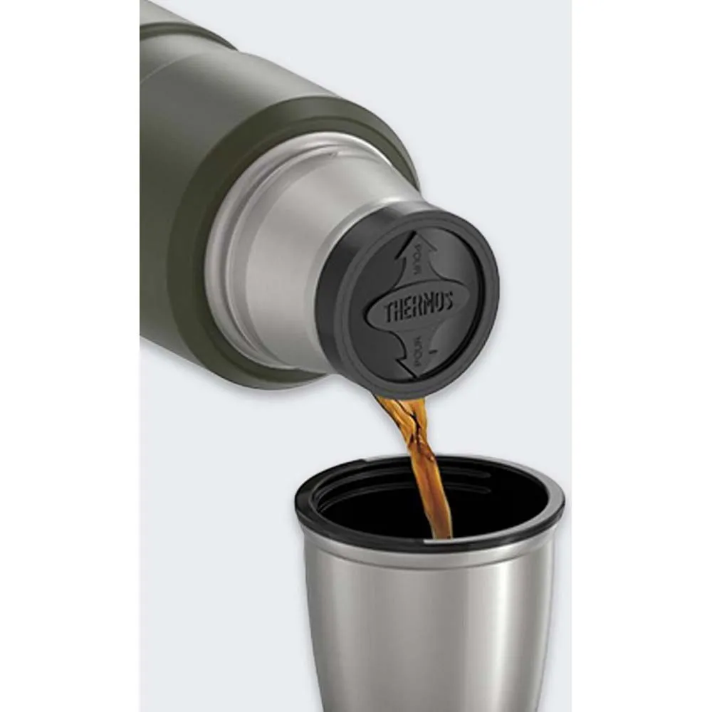 Thermos Beverage 470ml Termosflaska, Army green, One Size