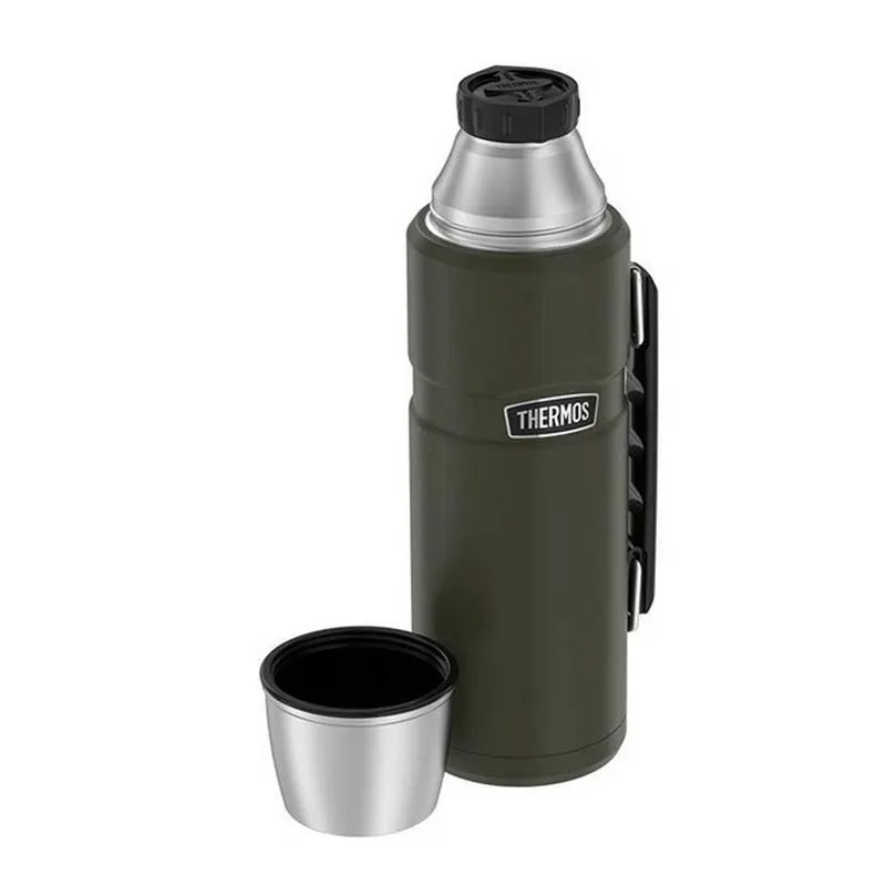 Thermos Termosflaska Med Mugg 470ml, Army green, One Size