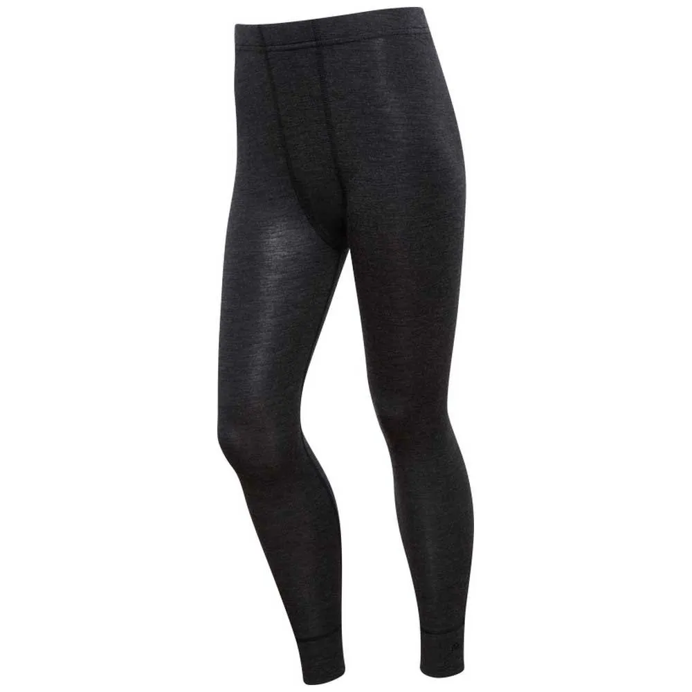 Thermowave Merino Warm Junior Baslagerbyxor, Dark grey melange, 11-12Y