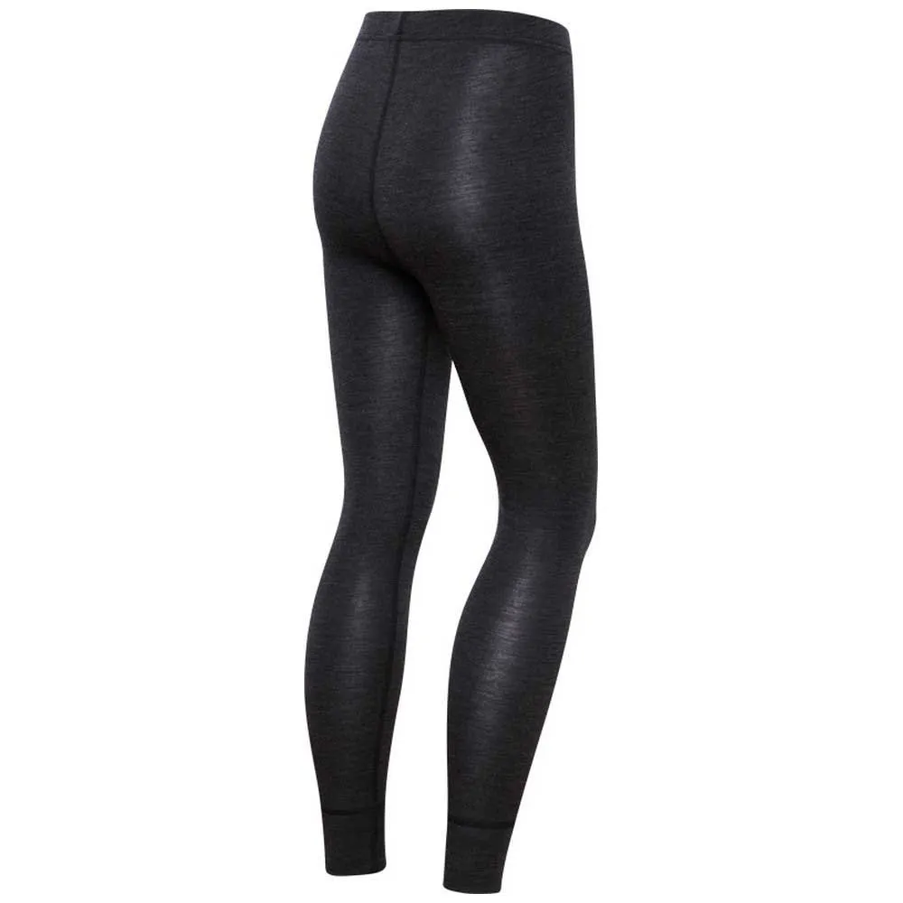 Thermowave Merino Warm Junior Baslagerbyxor, Dark grey melange, 11-12Y