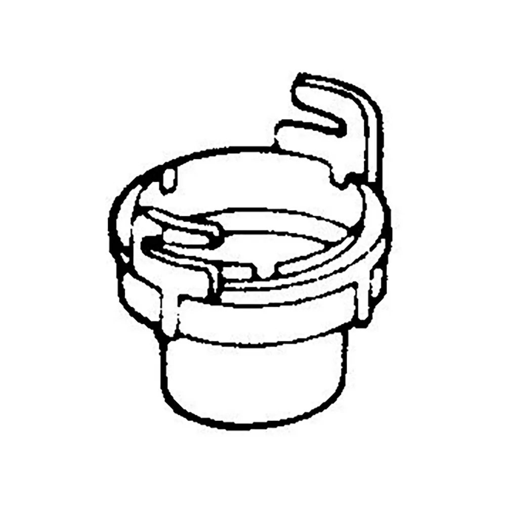 Thetford Bumperslangadapter, White, One Size
