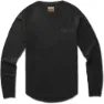 Thirtytwo Ridelite Merino Långärmad Baslager, Black / black