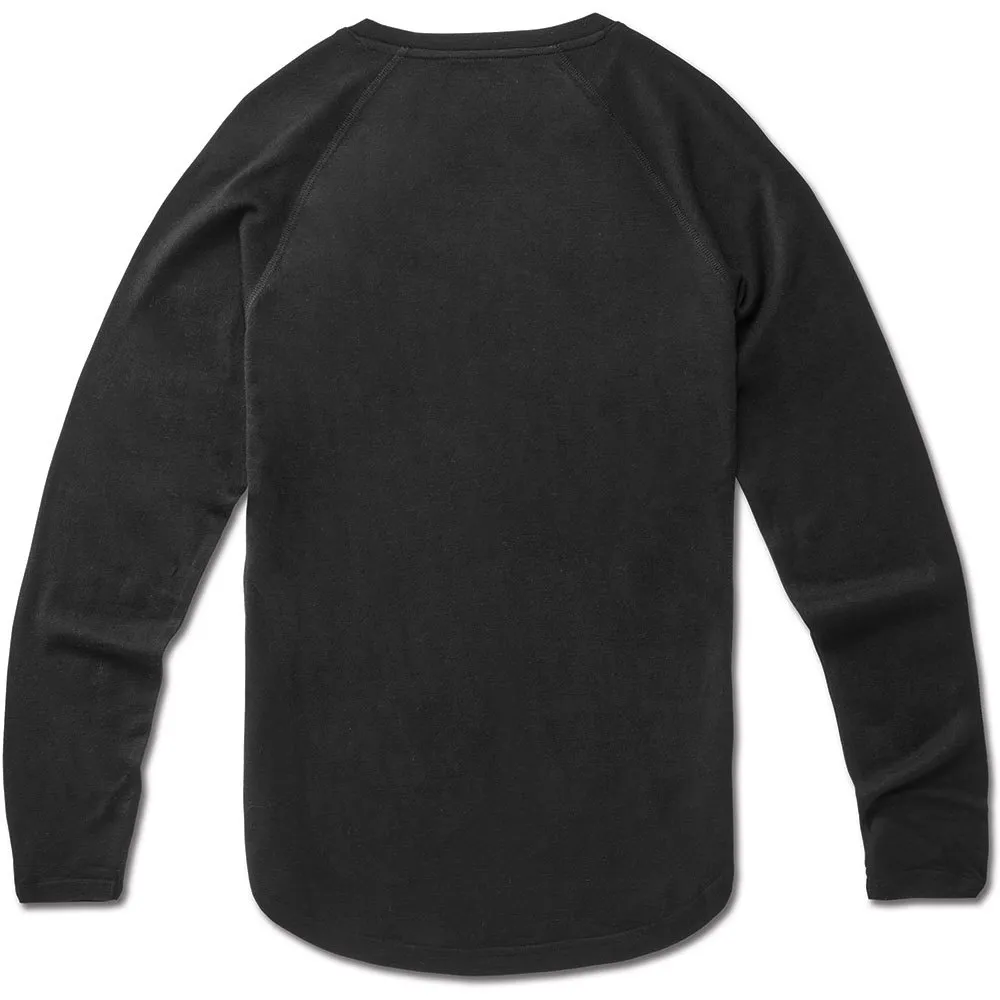 Thirtytwo Ridelite Merino Långärmad Baslager, Black / black