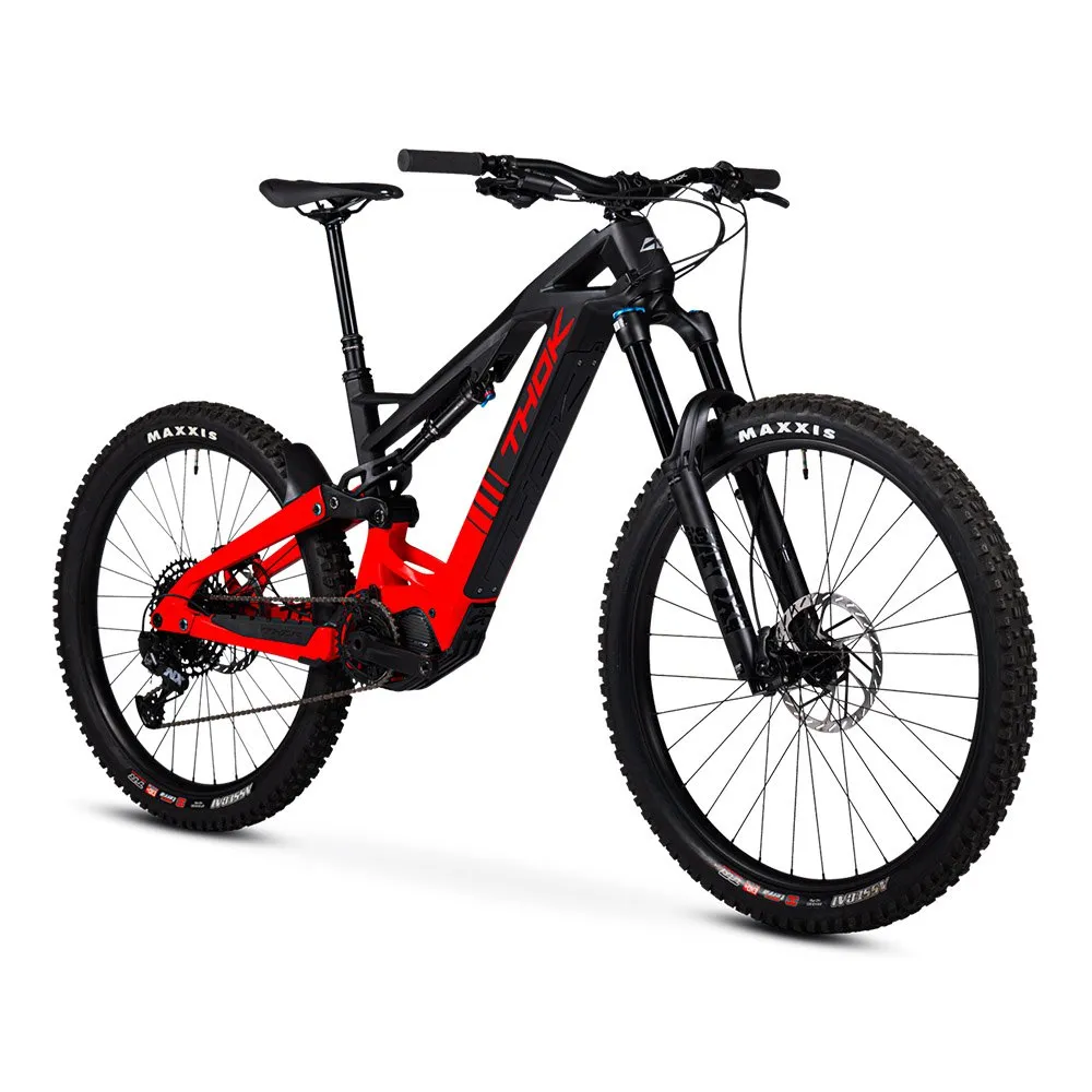 Thok Gram 29/27.5´´ Nx Eagle 2023 Elcykel Mtb, Black / red, M, 630Wh