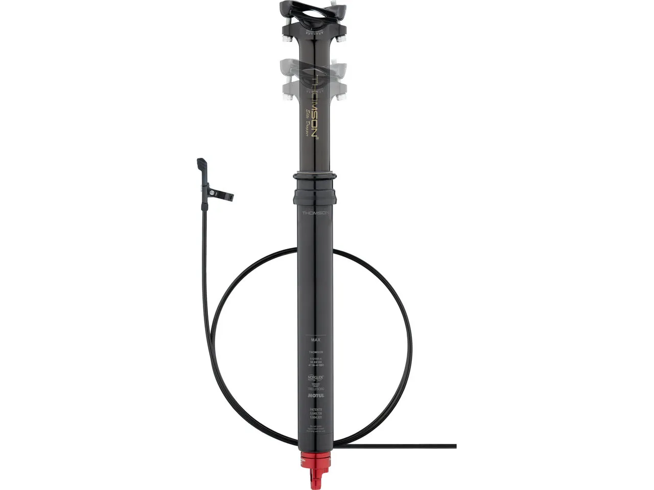 Thomson Covert Black 100 mm Sattelstütze Thomson Covert Black 100 mm Sattelstütze