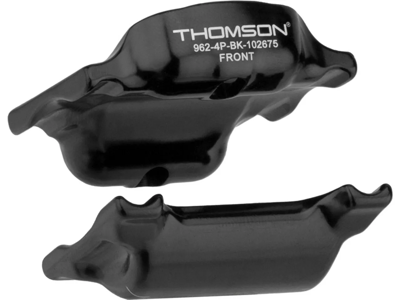 Thomson Sattelklemmplatten für Elite und Masterpiece, Black, One Size