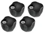 Thule 527 Lås til cykelstativ, Black, 4 Units