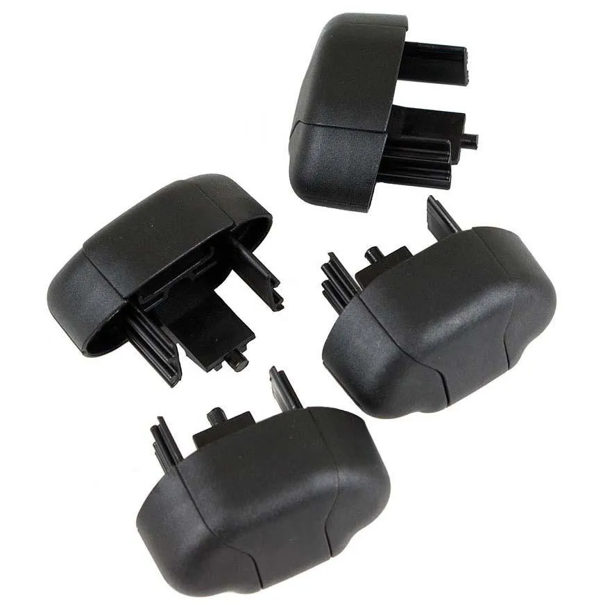 Thule Aerodynamiska Takändkåpor 50084 Bar 4 Enheter 4 Enheter, Black, One Size Thule Aerodynamiska Takändkåpor 50084 Bar 4 Enheter 4 Enheter, Black, One Size