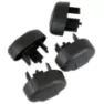 Thule Aerodynamiska Takändkåpor 50084 Bar 4 Enheter 4 Enheter, Black, One Size