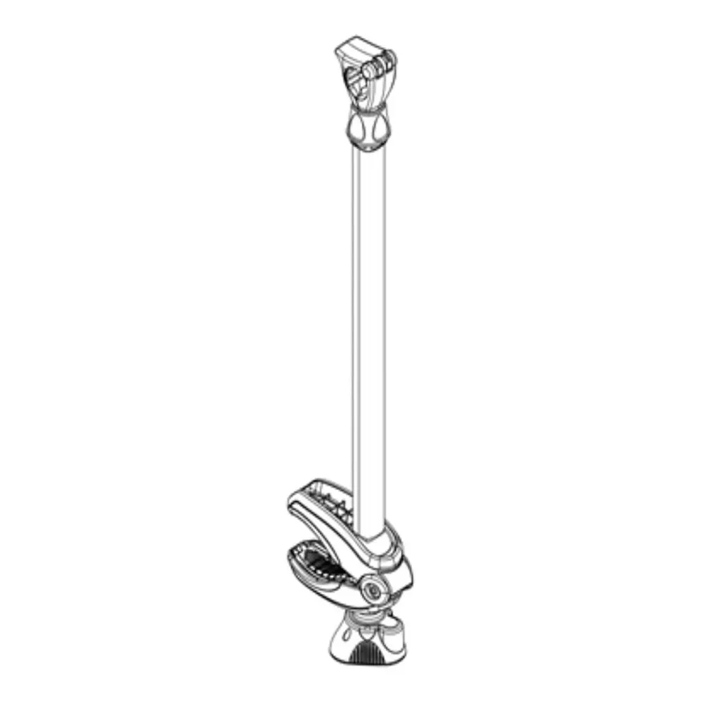 Thule Bike Arm Without Lock 517 Mm Reservdel, Black, One Size Thule Bike Arm Without Lock 517 Mm Reservdel, Black, One Size
