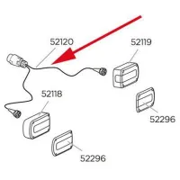 Thule Cable Set Minipoint 7 Pin 1400 Mm 52120 Reservdel