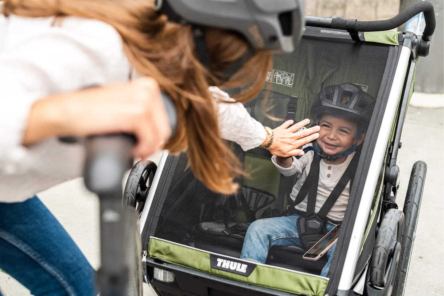 Thule Chariot Cab 2 Cykel Barnvagn