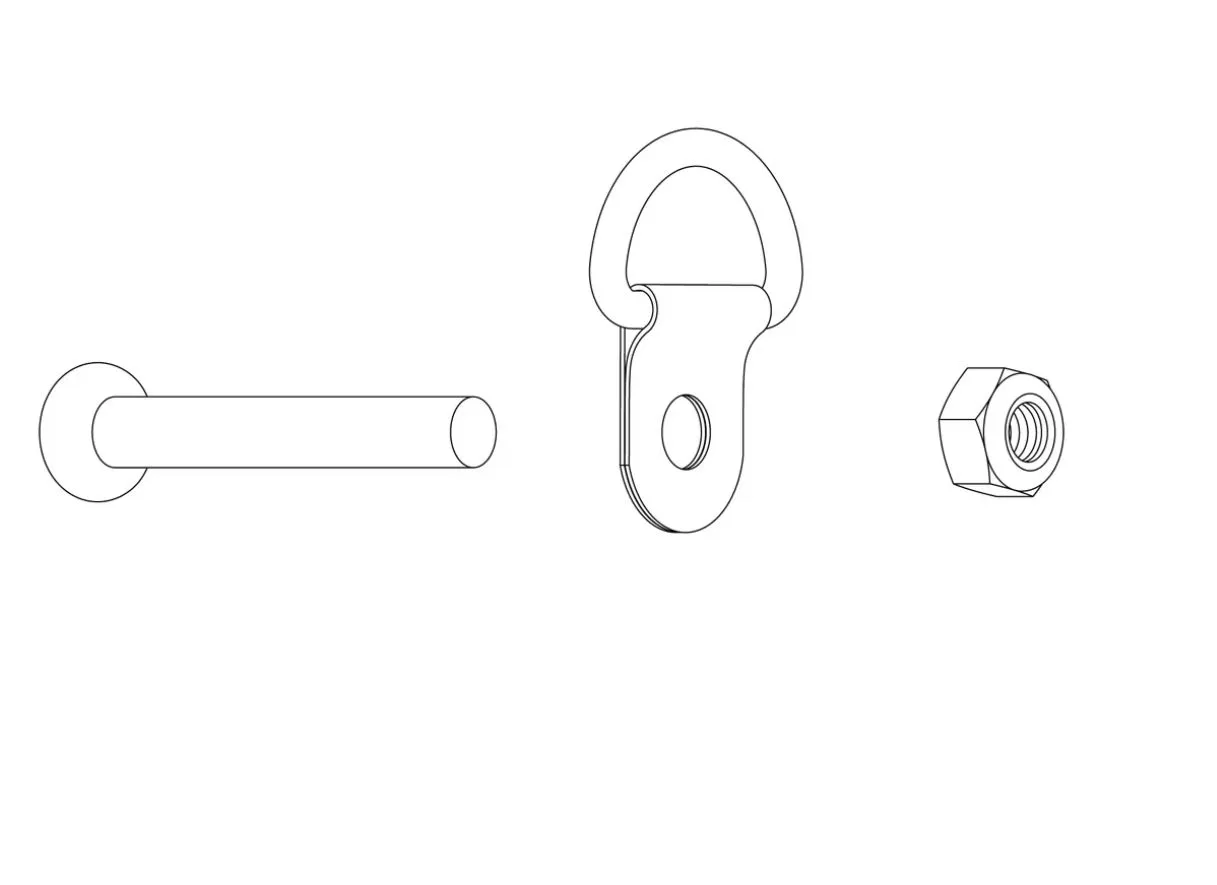 Thule Chariot Hitch Arm Hardware Kit Thule Chariot Hitch Arm Hardware Kit