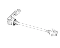 Thule Chariot QR Reservaxel Thule Chariot QR Reservaxel