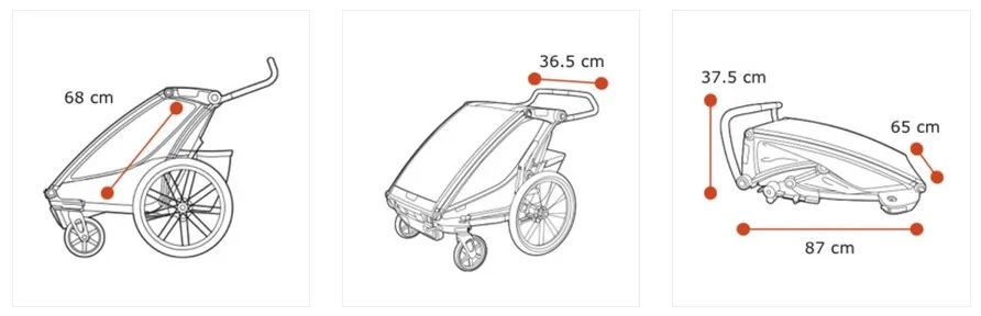 Thule Chariot Sport single Cykelvagn