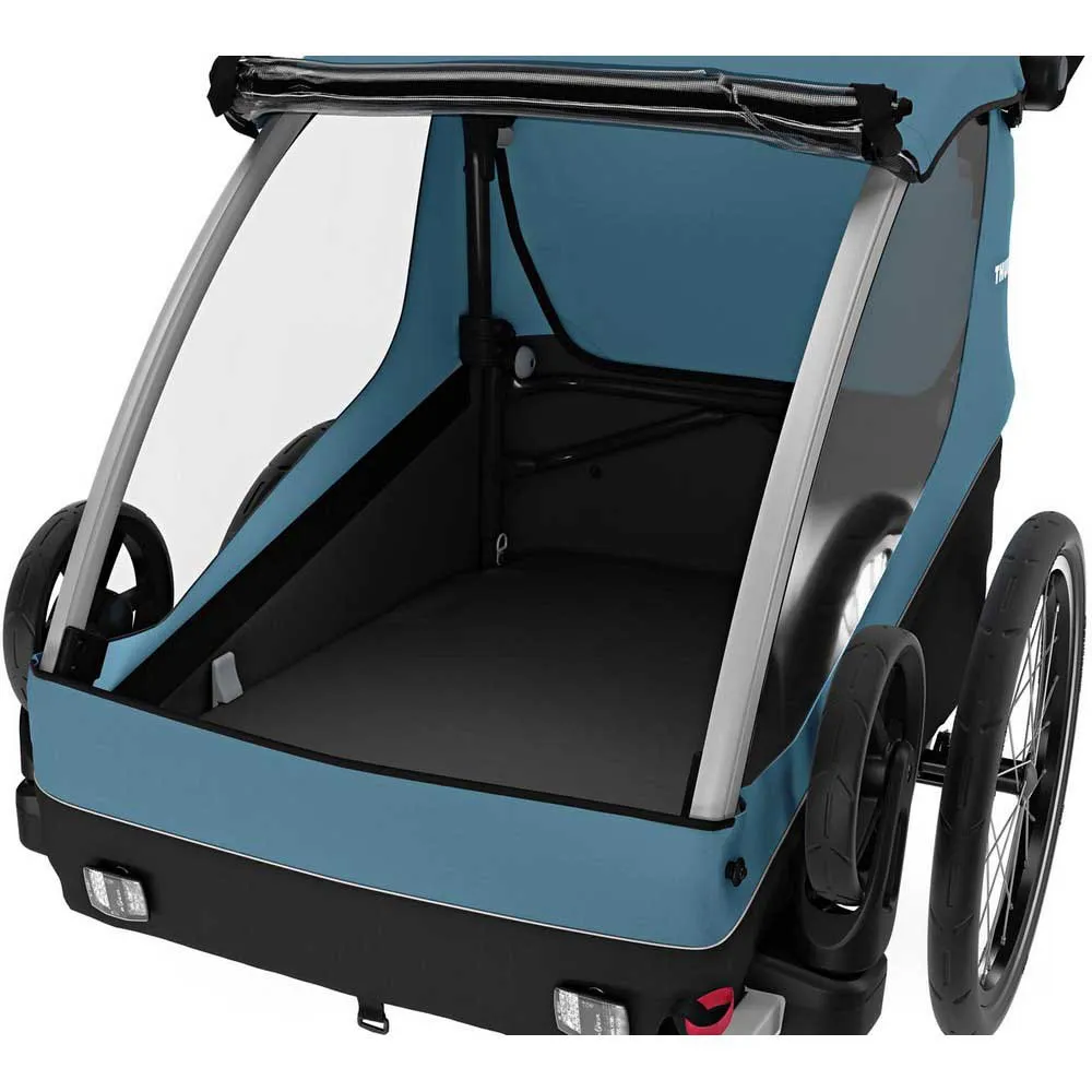 Thule Courier Xt Cykelkärra Refurbished, Green, Max 44kg