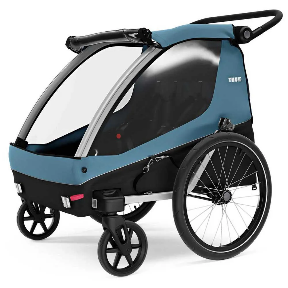 Thule Courier Xt Cykelkärra Refurbished, Green, Max 44kg