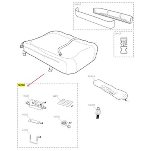 Thule Easy Snap 90 Mm Stöd 4 Enheter, Black, One Size Thule Easy Snap 90 Mm Stöd 4 Enheter, Black, One Size