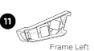 Thule Easyfold Lamp Frame Left