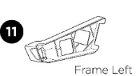 Thule Easyfold Lamp Frame Left Thule Easyfold Lamp Frame Left